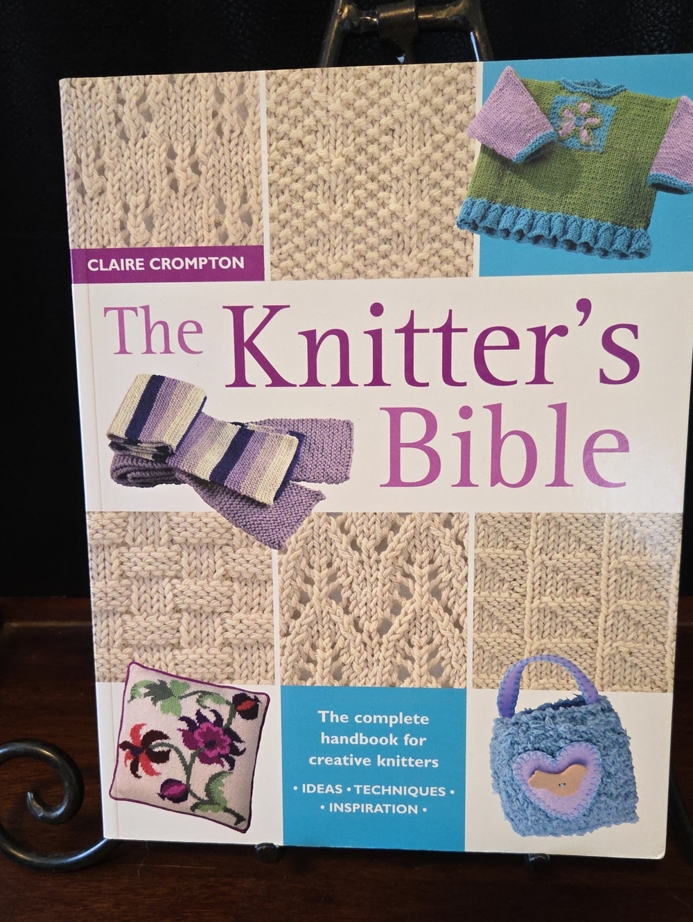 The Knitter's Bible By Claire Crompton 2004 L8ke New